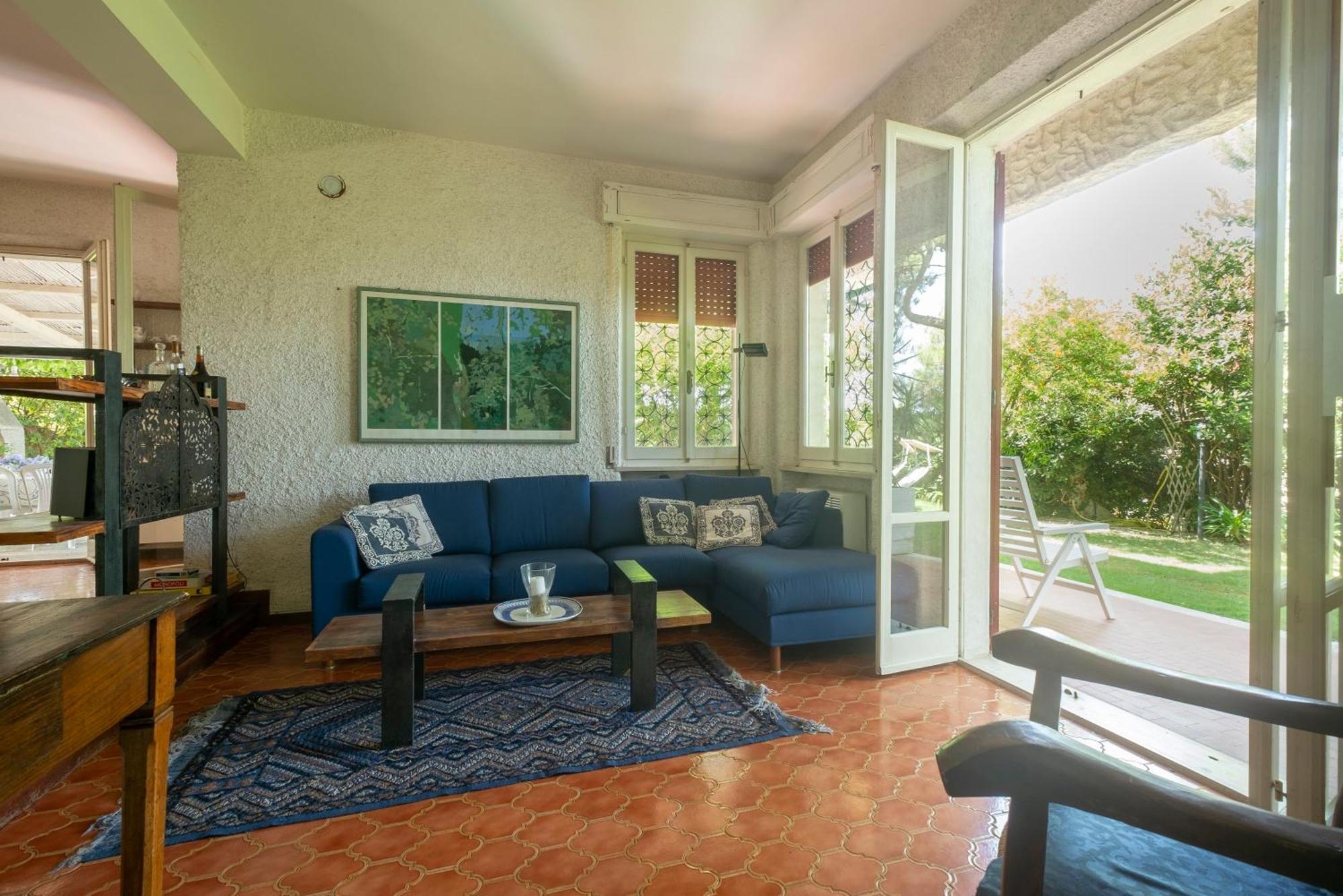 142 - Villa Blu A Marcelli - Villa Quadrilocale A Marcelli Con Ampio Giardino , Aria Condizionata E Wifi - Spiaggia Inclusa Nel Prezzo Εξωτερικό φωτογραφία
