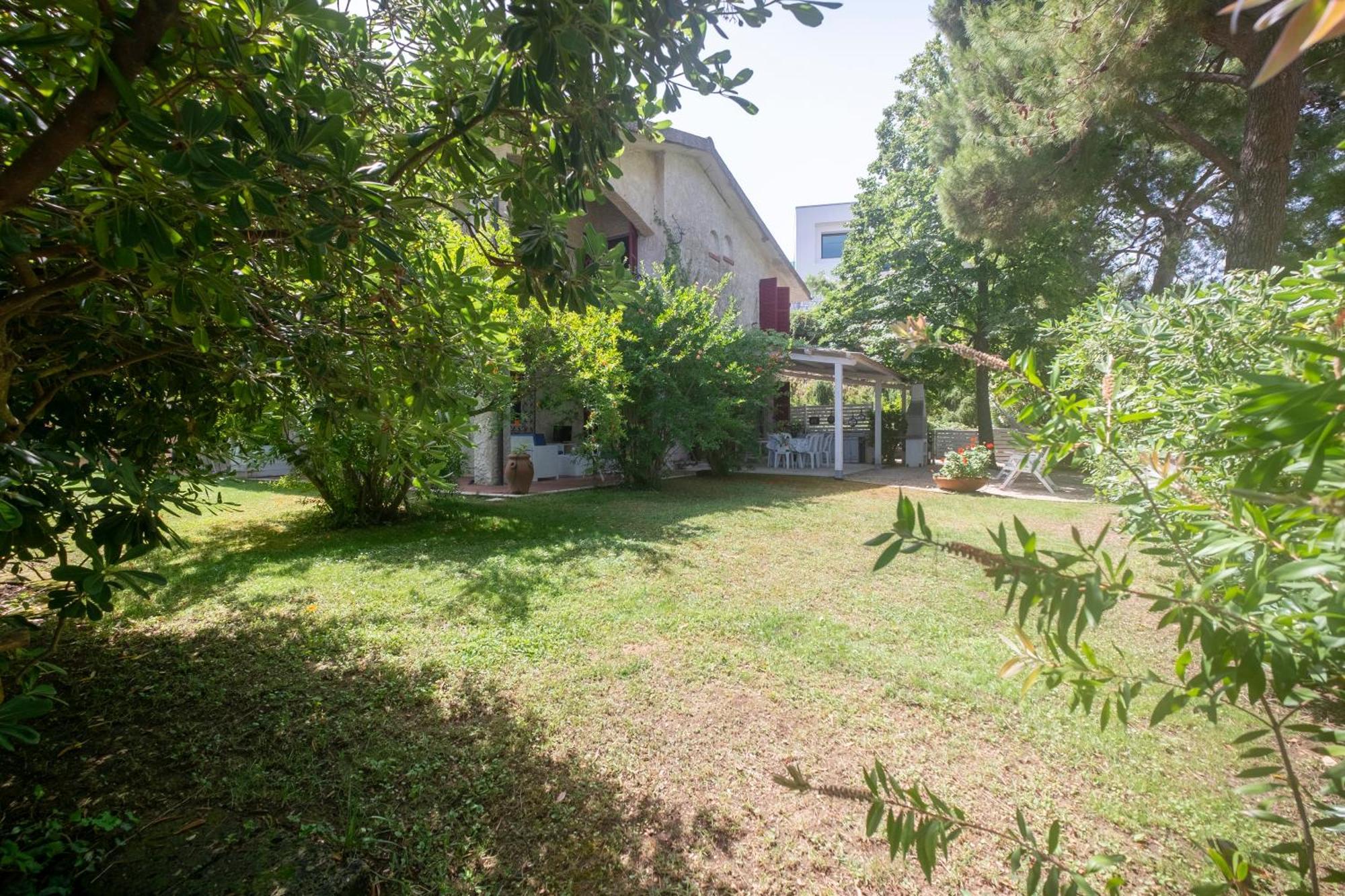 142 - Villa Blu A Marcelli - Villa Quadrilocale A Marcelli Con Ampio Giardino , Aria Condizionata E Wifi - Spiaggia Inclusa Nel Prezzo Εξωτερικό φωτογραφία