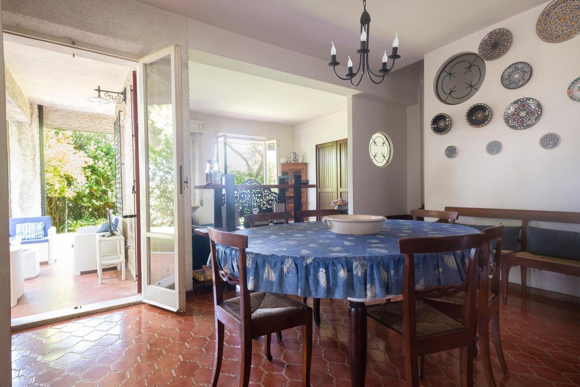 142 - Villa Blu A Marcelli - Villa Quadrilocale A Marcelli Con Ampio Giardino , Aria Condizionata E Wifi - Spiaggia Inclusa Nel Prezzo Εξωτερικό φωτογραφία